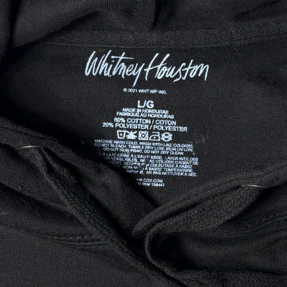Whitney Houston Tour Photo Print Hoodie - Picture 6 of 6